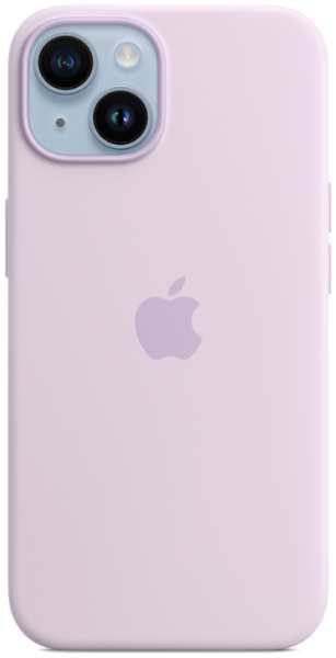 Чехол-крышка Apple MagSafe для iPhone 14, силикон, сиреневый (MORY3)