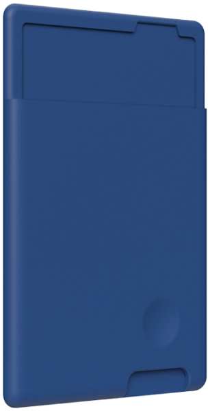 Чехол-бумажник Deppa универсал LS, силикон, синий 92810831