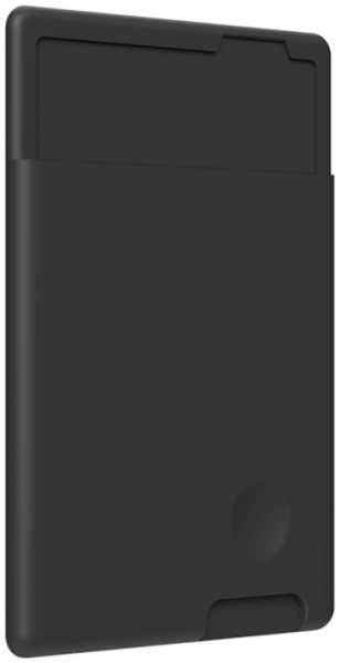 Чехол-бумажник Deppa универсал LS, силикон, черный 92810836