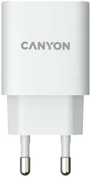 Зарядное устройство сетевое Canyon CNE-CHA20W04 USB-A/C, белый 92812435