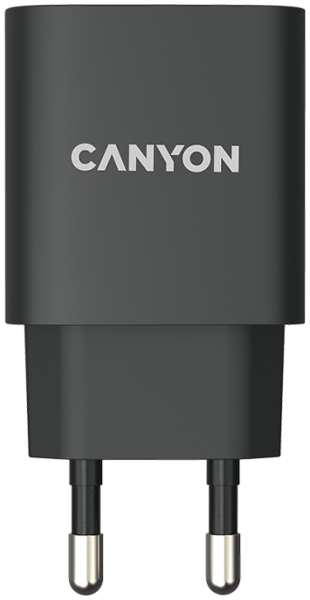 Зарядное устройство сетевое Canyon CNE-CHA20B02 USB-C, черное 92812875