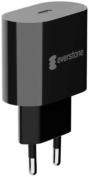Зарядное устройство сетевое Everstone EV-AC-USBC10 2A, черный 92814157