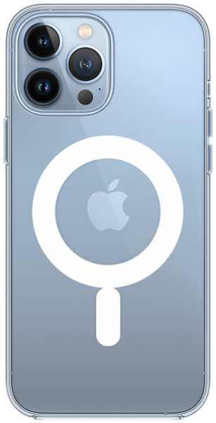 Чехол-крышка Deppa Gel MagSafe для iPhone 13 Pro, термополиуретан, прозрачный 92820201