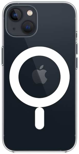 Чехол-крышка Deppa Gel MagSafe для iPhone 13 mini, термополиуретан, прозрачный 92820203