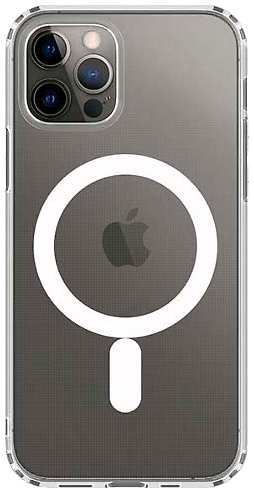 Чехол-крышка Deppa Gel MagSafe для iPhone 12 / 12 Pro, термополиуретан, прозрачный 92820204