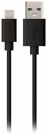 Кабель Everstone USB-A - Micro USB ES-CAM-002, черный 92820586