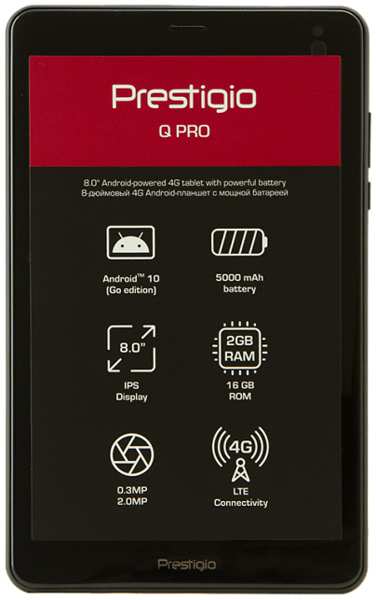 Prestigio Q Pro PMT4238 16GB 4G серый 92824967