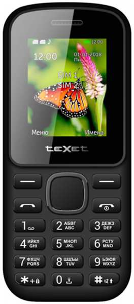 Телефон Texet TM-130 Черно-красный 92826051