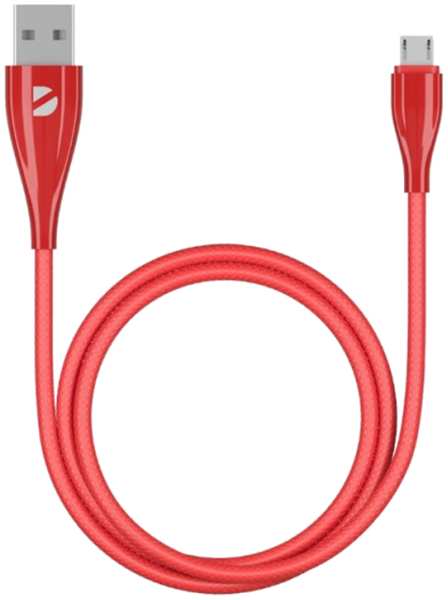 Кабель Deppa USB - micro USB, красный (1 метр) 92829387