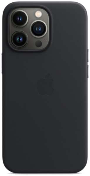 Чехол-крышка Apple MagSafe для iPhone 13 Pro, кожа, тёмная ночь (MM1H3)