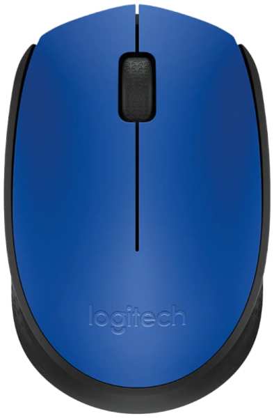 Мышь Logitech M170, синяя 92832243