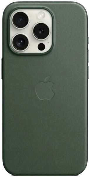 Чехол-крышка Apple Case with MagSafe для Apple iPhone 15 Pro, Evergreen (MT4U3) 92836072