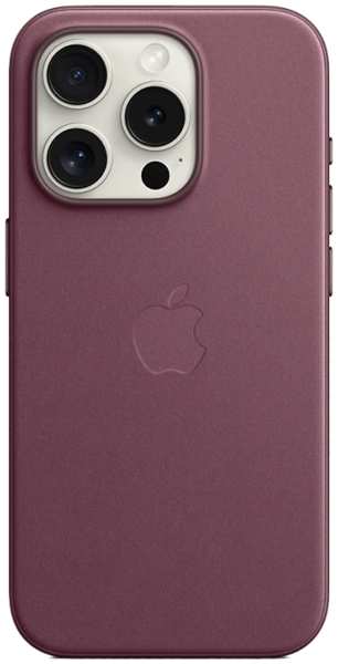 Чехол-крышка Apple Case with MagSafe для Apple iPhone 15 Pro, Mulberry, Mulberry (MT4L3)
