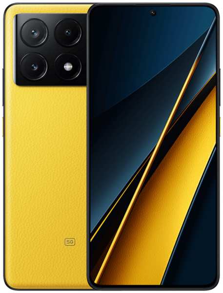 Смартфон Poco X6 Pro 5G 12GB/512GB Yellow RU 92836092