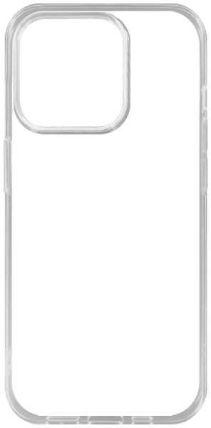 Чехол-крышка Krutoff для Apple iPhone 15 Pro, термополиуретан, прозрачный 92836518