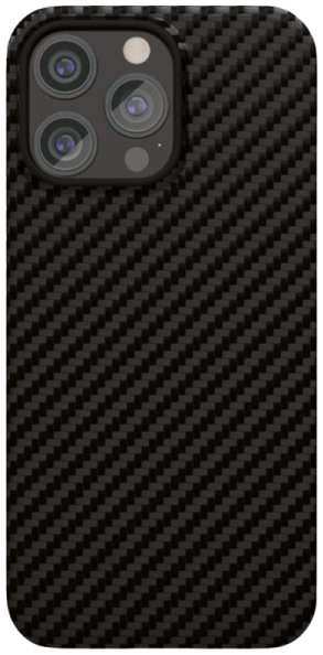 Чехол-крышка VLP Kevlar Case with MagSafe для iPhone 15 Pro (1058003), черный 92836588