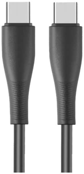 Кабель Stellarway USB-C/USB-C 3А пвх 1м, черный 92836641