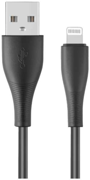 Кабель Stellarway USB A/Lightning 2,4А 1м пвх, черный 92836649