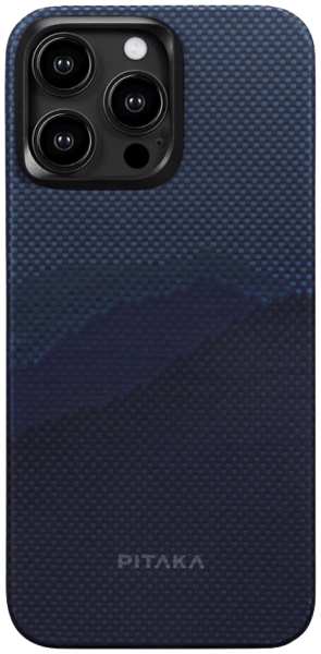 Чехол-крышка Pitaka для Apple iPhone 15 Pro Max ( KI1502POTH), кевлар, черный 92836890