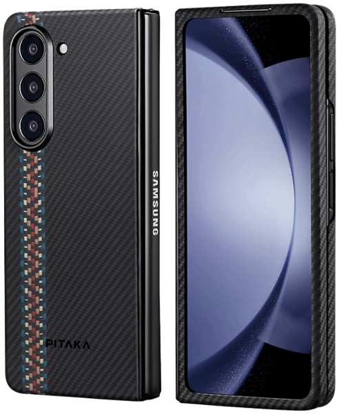Чехол-крышка Pitaka для Samsung Z Fold5, рапсодия (FRFOLD5), кевлар