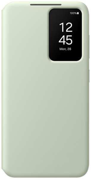 Чехол-книжка Samsung Smart View Wallet Case для Galaxy S24+, полиуретан, зеленый (EF-ZS926CGEGRU) 92838507