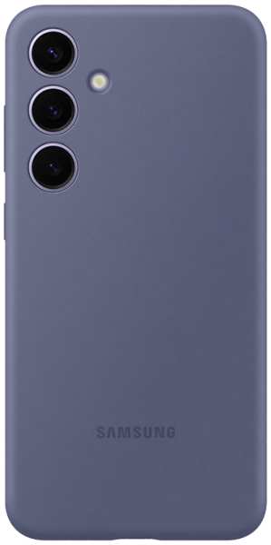 Чехол-крышка Samsung Silicone Case для Galaxy S24+, силикон, фиолетовый (EF-PS926TVEGRU) 92838515