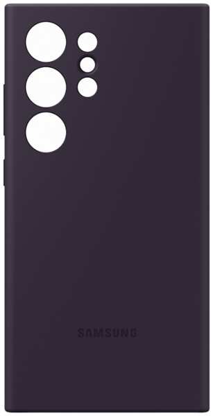 Чехол-крышка Samsung Silicone Case для Galaxy S24 Ultra, силикон, фиолетовый (EF-PS928TEEGRU) 92838561