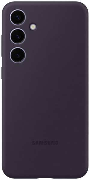 Чехол-крышка Samsung Silicone Case для Galaxy S24, силикон, фиолетовый (EF-PS921TEEGRU) 92838574