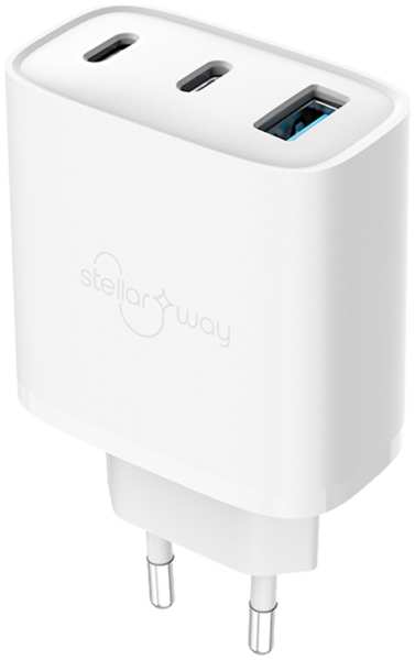 Зарядное устройство сетевое Stellarway USB-A/2С 45W PD
