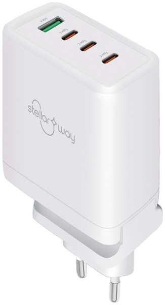 Зарядное устройство сетевое Stellarway USB-A/3С 100W AC2, белый 92838614