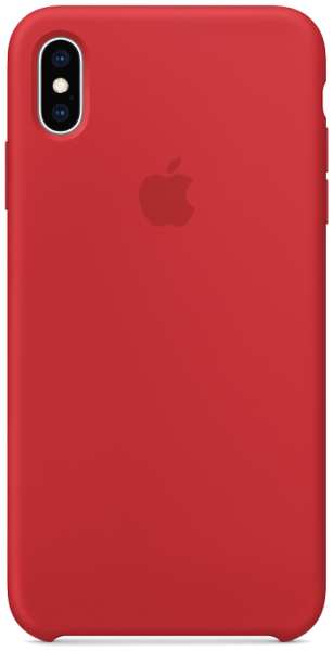 Чехол-крышка Apple для iPhone XS Max, силикон, красный (MRWH2) 92840201