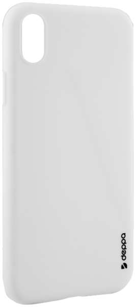 Чехол-крышка Deppa Gel Color Case для iPhone XR, полиуретан, белый 92840980