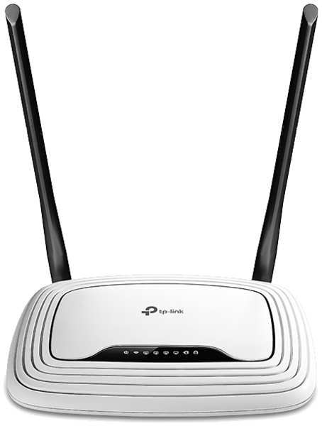 Роутер Wi-Fi TP-LINK TL-WR841N, бело-черный 92841304