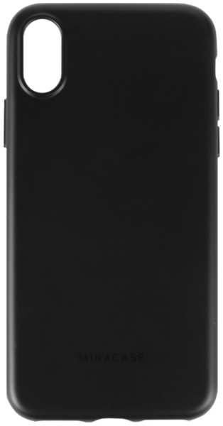 Чехол-крышка Miracase MP-8019 для iPhone X, полиуретан, черный 92846344
