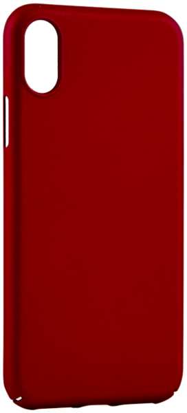 Чехол-крышка Deppa Air Case для iPhone X, пластик, красный 92848029