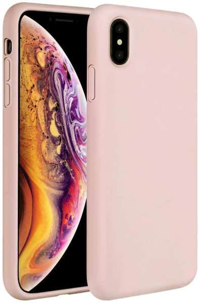 Чехол-крышка Miracase 8812 для iPhone X/XS, полиуретан, розовое