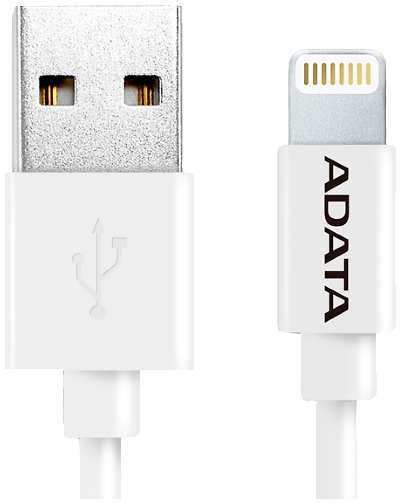 Кабель ADATA AMFIPL-100CM-C USB - Lightning, белый