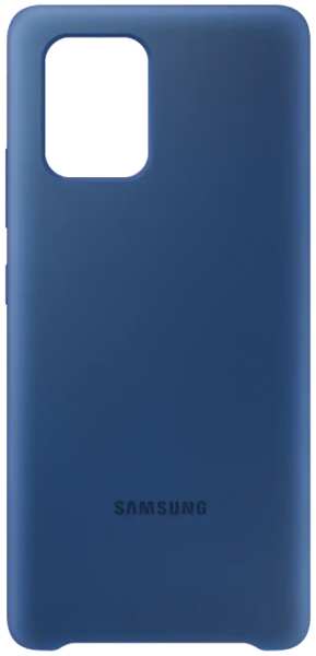 Чехол-крышка Samsung EF-PG770TLEGRU для Galaxy S10 Lite, силикон, синий 92865135