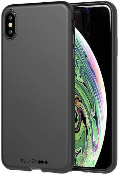 Чехол-крышка Tech21 Studio Colour для iPhone XS Max, полиуретан, черный 92866202