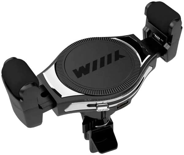 Автомобильный держатель Wiiix HTW-54V6 Qi с беспроводной зарядкой, на решетку вентиляции