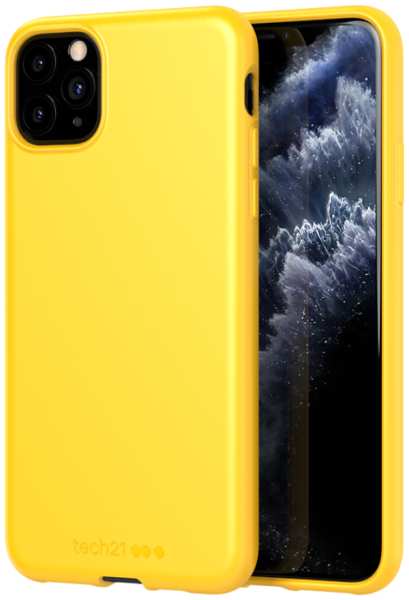 Чехол-крышка Tech21 Studio Colour для iPhone 11 Pro Max, полиуретан, желтый 92866227