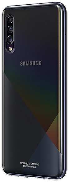 Чехол-крышка Samsung EF-QA307TTEGRU Clear Cover для Galaxy А30s, термополиуретан