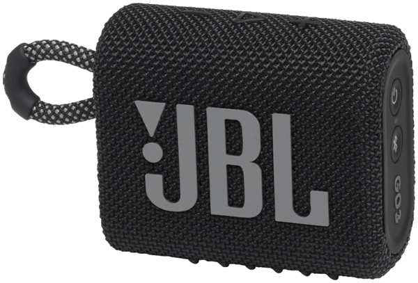 Колонка портативная JBL GO 3, черная 92870211