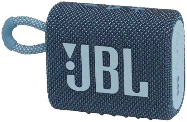 Колонка портативная JBL GO 3, синяя
