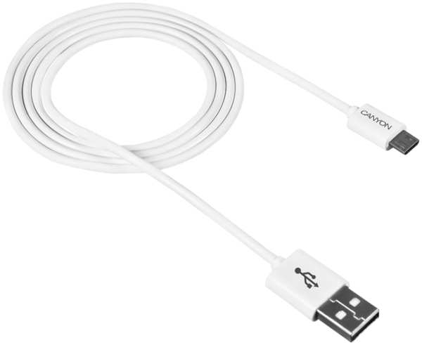 Кабель Canyon Micro-USB CNE-USBM1W, белый 92870716