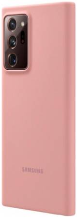 Чехол-крышка Samsung PN985TAEGRU для Note 20 Ultra, силикон, розовый