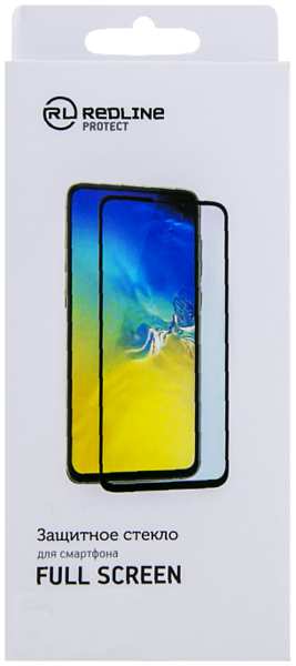 Защитное стекло RedLine для Huawei P Smart 2021 3D Full Glue (черная рамка) 92873027