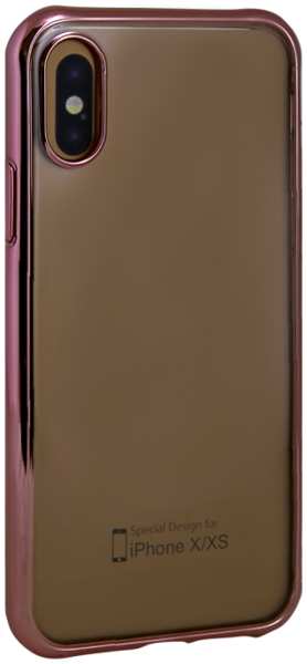 Чехол-крышка Miracase для iPhone X\Xs MR-8808, полиуретан, розовое золото 92874031