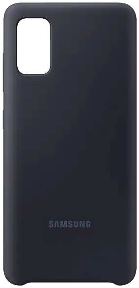 Чехол-крышка Samsung PA415TBEGRU для Galaxy A41, силикон, черный 92876504