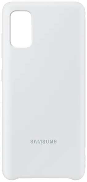 Чехол-крышка Samsung PA415TWEGRU для Galaxy A41, силикон, белый 92876506